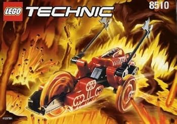 【中古】Lego レゴ Technic テクニック RoboRiders 8510 Lava Red ブロック おもちゃ 並行輸入