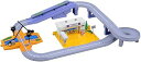 【中古】トミカ すいすいロード 駅と踏切セット