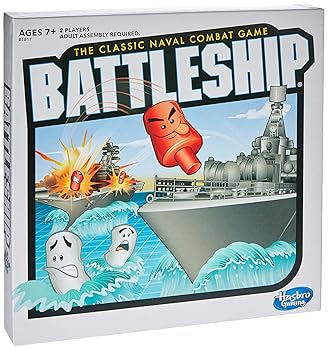 【中古】Hasbro A3264 BATTLESHIP- The Classic Naval Combat Game- Family Board Games- ...