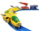 【中古】プラレール ハイパービルダー パワードライナー ハイパーカーゴ輸送セット