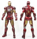 【中古】ホットトイズHot Toys ムービー・マスターピースアベンジャーズ16スケールフィギュアアイアンマンマーク7戦闘ダメージ版のみトイサピエンス