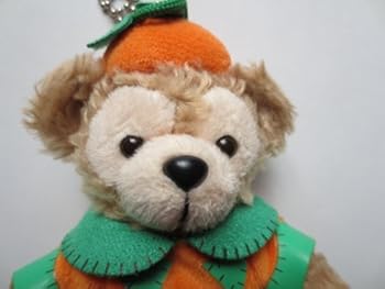 【中古】ディズニー　ぬいぐるみバッチ　ダッフィー　2010年ハロウィン