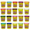 【中古】プレイドー Play-doh 小麦ねんどスーパーカラーパック20色セット 並行輸入品