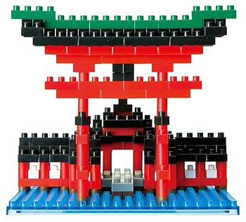 【中古】ナノブロック 厳島神社大鳥居 NBH-017 並行輸入品