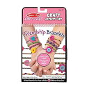 【中古】Melissa & Doug On the Go フレンドシップ ブレスレット クラフトセット 10個以上のブレスレット