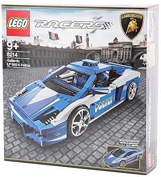 【中古】レゴ レーサー ランボルギーニ・ガヤルド LP560-4 ポリツィア 8214