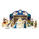 【中古】Wooden Nativity Set, US and Some Other Countries Market 並行輸入品