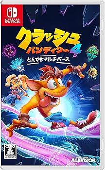【中古】クラッシュ・バンディクー4: とんでもマルチバース -Switch