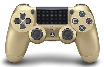【中古】ワイヤレスコントローラー DUALSHOCK 4 ゴールド CUH-ZCT2J14 メーカー生産終了