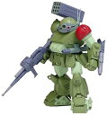 【中古】ウェーブ 装甲騎兵ボトムズ スコープドッグ レッドショルダーカスタム PS版 全高約12cm 135スケール 色分け済みプラモデル BK-224