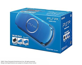 SONY PSP 3000 バイブラント・ブルー (PSP-3000VB) 本体 すぐ