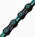【中古】KMCケイエムシー 11スピード用チェーン X11SL DLC ブラックチェレステ 並行輸入品