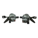 【中古】シマノSHIMANO シフティングレバーROAD SL-R2000-P 左右セット 2×8S ESLR2000DPA CLARISクラリス
