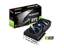 【中古】GIGABYTE AORUS GeForce RTX 2060 Super 8G グラフィックカード 3x WINDFORCE ファン 8GB 256-Bit GDDR6 GV-N206SAORUS-8GC ビデオカード