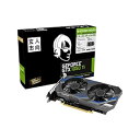 【中古】玄人志向 NVIDIA GeForce GTX 1050Ti 搭載 グラフィックボード 4GB デュアルファン GF-GTX1050Ti-E4GBDF3