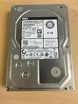 【中古】HGST 6TB HDD 7.2K RPM 3.5インチ 6Gbs SATA ハードディスクドライブモデル:HUS726060ALE614 DPN: 908XX