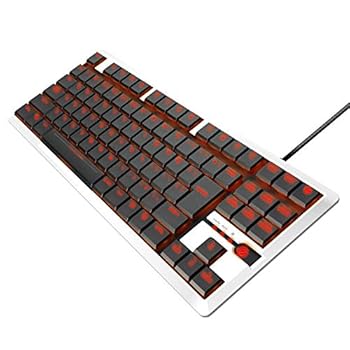 【中古】エレコム ゲーミングキーボード ARMA メカニカル 独自の薄型設計 コンパクト5000万回耐久スイッチ 日本語配列 LED搭載 ホワイト TK-ARMA30WH