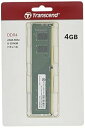 【中古】Transcend デスクトップPC用メモリ PC4-21300DDR4-2666 4GB 1.2V 288pin U-DIMM 1Rx16 CL19 ...