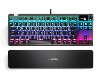 【中古】SteelSeries ゲーミングキーボード テンキーレス 青軸 有線 日本語配列 有機ELディスプレイ搭載 Apex 7 TKL Blue Switch 64756 【中古】SteelSeries ゲーミングキーボード テンキーレス 青軸 有線 日本語配列 有機ELディスプレイ搭載 Apex 7 TKL Blue Switch 64756