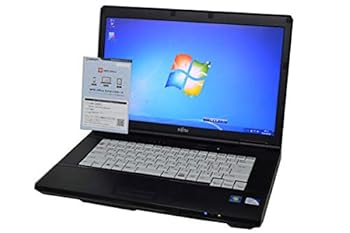 【中古】ノートパソコン Office搭載 富士通 FMV LIFEBOOK A552 Celeron B730 HD 15.6インチ 4GB320GBDVDマルチ無線LAN非搭載Windows 7 Pro 64bit DtoD リカバリディ...