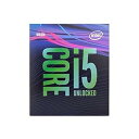 【中古】Intel Core i5-9600K Desktop Processor 6 Cores up to 4.6 GHz Turbo Unlocked L...