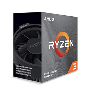 【中古】AMD Ryzen 3 3300X, with Wraith Stealth cooler 3.8GHz 4コア 8スレッド 65W国内正規代理店品 100-100000159BOX