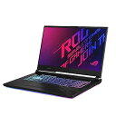 【中古】ASUS ゲーミングノートパソコン ROG Strix G17 G712LW i7-10750H 32GB, 1TB PCIE 3.0 x2 RTX 2070 17.3インチ 1,920×1,080 フルHD 144Hz日本