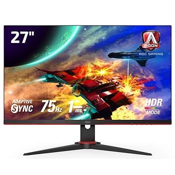 【中古】AOC ゲーミング液晶モニター 27G2E511 27インチフルHDIPSHDMIDisplayPort75Hz応答速度1msHDRエフェクトモードFreeSyncフリッカーフリーローブル 【中古】AOC ゲーミング液晶モニター 27G2E511 27インチフルHDIPSHDMIDisplayPort75Hz応答速度1msHDRエフェクトモードFreeSyncフリッカーフリーローブル
