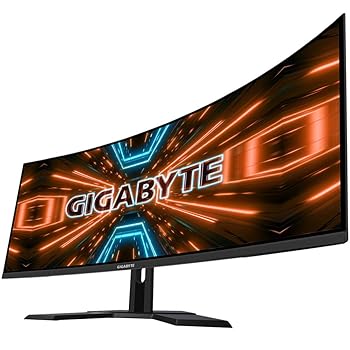 【中古】GIGABYTE GAMING Series Monitor G34WQC 34インチ VAパネル 曲面型R1500 UWQHD3440x1440