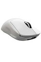 【中古】Logicool G PRO X SUPERLIGHT ワイヤレス ゲーミングマウス G-PPD-003WL-WH 軽量 63g未満 LIGHTSPEED HERO 25Kセンサー POWERPLAY 無線 充電 対