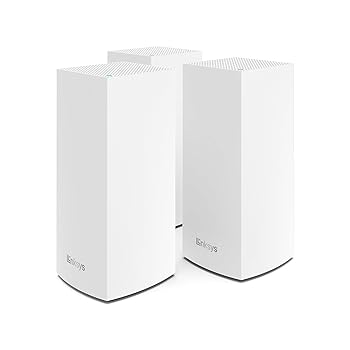 【中古】VGP 2022受賞・HomeKit対応 Linksysリンクシス AX4200 Wi-Fi 6 メッシュシステム MX12600-JP 11ax 2402 + 1201 + 574 Mbps トライバンド メーカ