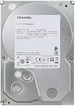 【中古】東芝 HDD 6TB 3.5インチ 省電力モデル SATA 6Gbps対応 DT02ABA600