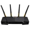 【中古】ASUS WiFi 無線 ルーター WiFi6 2402+574Mbps v6プラス対応デュアルバンドゲーミング TUF-AX3000 A メッシュ機能付 3階建 4LDK PS5Nintendo Swi