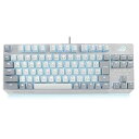 【中古】ASUS ゲーミングキーボード ROG Strix Scope NX TKL Moonlight White メカニカル 有線 日本語配列 ROG-NXスイッチ 80%レイアウト FPS RGBライテ