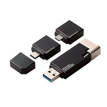 【中古】ロジテック ライトニング USBメモリ 16GB microBタイプC変換アダプタ付 かんたんバックアップ LMF-LGU3A016GBK 【中古】ロジテック ライトニング USBメモリ 16GB microBタイプC変換アダプタ付 かんたんバックアップ LMF-LGU3A016GBK