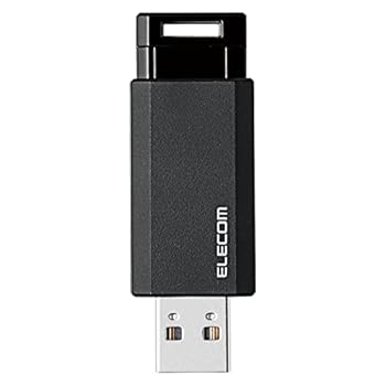 【中古】エレコム USBメモリUSB3.1 Gen1ノック式オートリターン機能128GBブラック 【中古】エレコム USBメモリUSB3.1 Gen1ノック式オートリターン機能128GBブラック