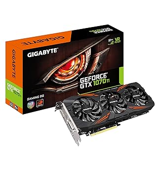 【中古】GIGABYTE ビデオカードGEFORCE GTX 1070Ti搭載 GV-N107TGAMING-8GD