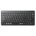 【中古】エレコム USB-A キーボード ワイヤレス レシーバー パンタグラフ ミニキーボード ブラック TK-FDP098TBK