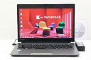 【中古】中古 東芝 dynabook R63B Core i5 6300U 2.4GHz4GB128GBSSD13.3WFWXGA1366x768Win7 リカ...