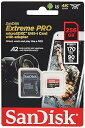 【中古】SanDisk サンディスク 256GB Extreme PRO microSDXC A2 SDSQXCZ-256G 海外パッケージ