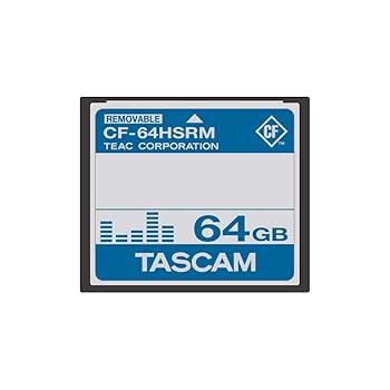 【中古】TASCAM CF-64HSRM 64GB CFカード 【中古】TASCAM CF-64HSRM 64GB CFカード