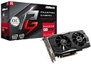 【中古】ASRock AMD Radeon RX580 搭載 グラフィックボード Phantom gaming モデル PG D Radeon RX580 8G OC