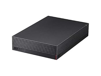 【中古】バッファロー HD-NRLD3.0U3-BA 3TB 外付けハードディスクドライブ スタンダードモデル ブラック