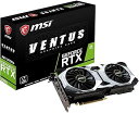 【中古】MSI GeForce RTX 2080 VENTUS 8G グラフィックスボード VD6833