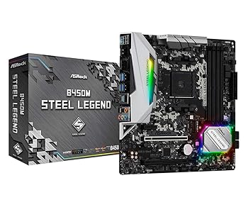 【中古】ASRock マザーボード B450 M Steel Legend AMD Ryzen AM4 対応 B450 Micro ATX マザーボード 国内正規代理店品 【中古】ASRock マザーボード B450 M Steel Legend AMD Ryzen AM4 対応 B450 Micro ATX マザーボード 国内正規代理店品