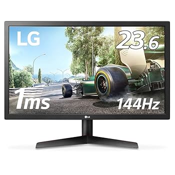 【中古】LG ゲーミング モニター ディスプレイ 24GL600F-B 23.6インチ1ms144HzフルHDTN非光沢FreeSyncHDMI×2,DisplayPort 【中古】LG ゲーミング モニター ディスプレイ 24GL600F-B 23.6インチ1ms144HzフルHDTN非光沢FreeSyncHDMI×2,DisplayPort