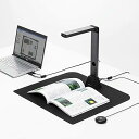 【中古】サンワダイレクト スキャナー USB書画カメラ ZoomSkypeTeamsWebex対応 1200万画素 A3対応 連続スキャン 歪み補正 オートフォーカス OCR 手元シャ