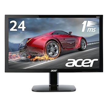 【中古】Acer ゲーミングモニター KG240bmiix 24インチ1msHDMI×2スピーカー内蔵ブラックブースト機能 【中古】Acer ゲーミングモニター KG240bmiix 24インチ1msHDMI×2スピーカー内蔵ブラックブースト機能
