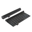 【中古】国内正規品LG Bluetooth対応 新型5段ロール式キーボードiOS, Android, Windows対応かな入力対応版 KBB-710 並行輸入品