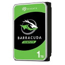 【中古】Seagate ST1000DM010 Guardian BarraCudaシリーズ 3.5インチ内蔵HDD 1TB SATA 6.0Gbs 7200rpm 64MB(2)